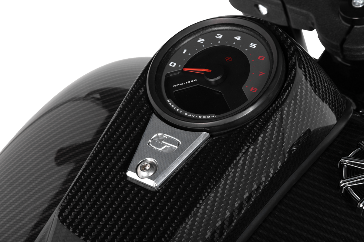 Saddlemen Carbon Fiber Dash Panel For M8 Softail Models