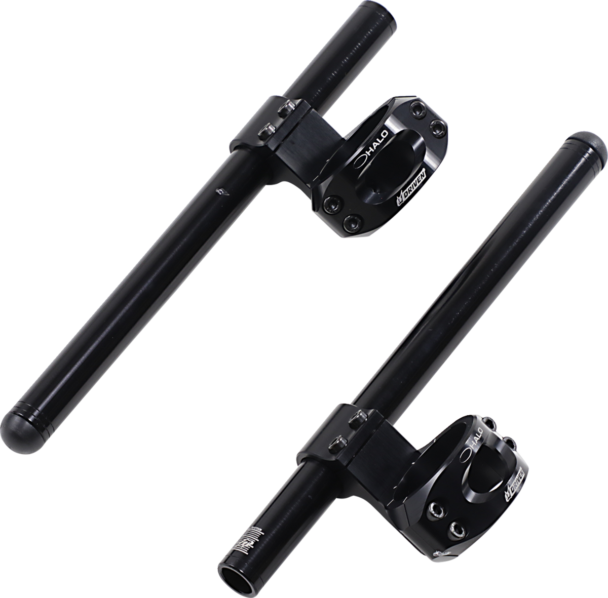 Driven Racing Halo Clip-On Handlebar - Riser - 47 MM - Black