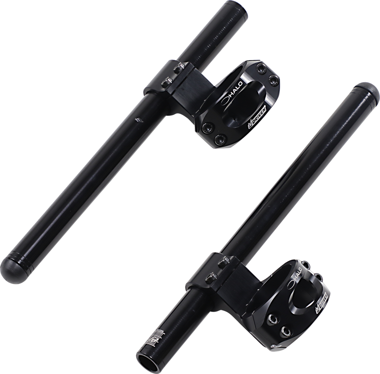 Driven Racing Halo Clip-On Handlebar - Riser - 47 MM - Black