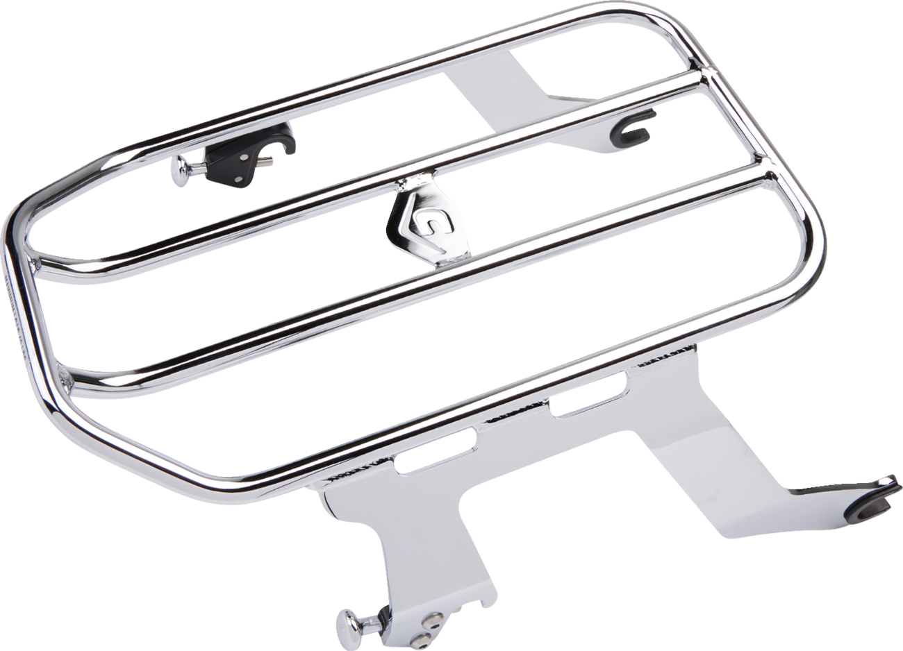 Cobra Solo Luggage Rack - Chrome - Bobber