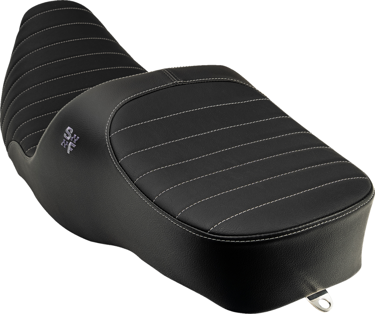 Slyfox Chariot Seat - Silver Classic Stitch - FL '97-'07