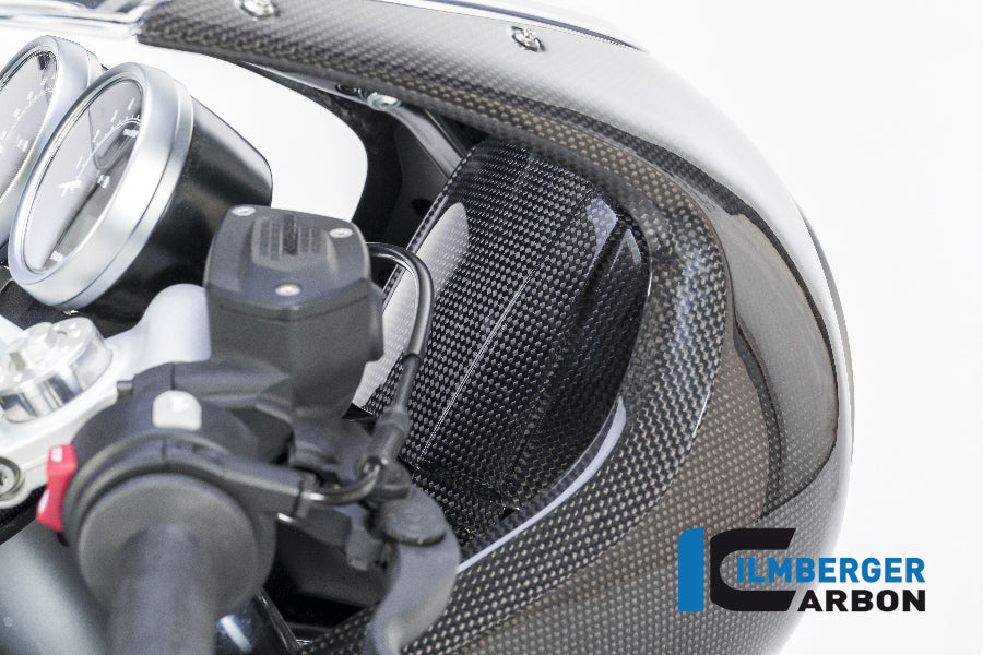 Ilmberger Carbon Cover Behind The Headlight BMW R Nine T Racer´17