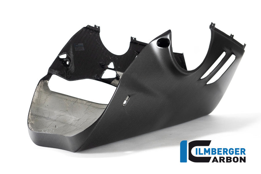 Ilmberger Carbon Belly Pan Ducati Panigale V4 22 For Higher Exhaust With Sidestand - Matte