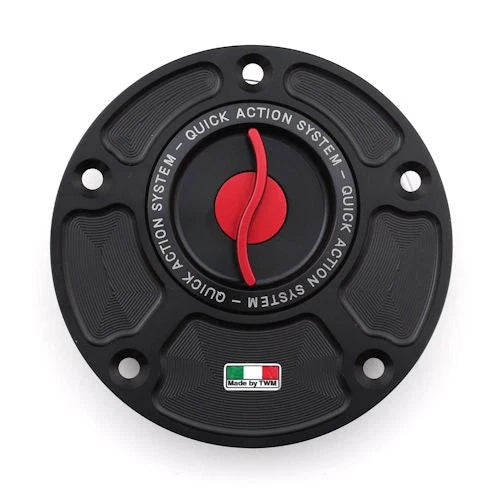 TWM Quick Action CNC Aluminum Gas Cap For Ducati - TDPR.01