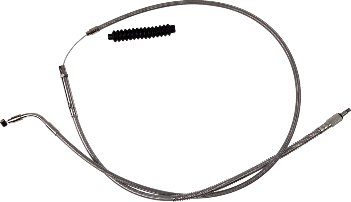 Barnett High-Efficiency Stainless Steel Clutch Cable For Harley-Davidson - +6" - '23-'24 FLHXSE