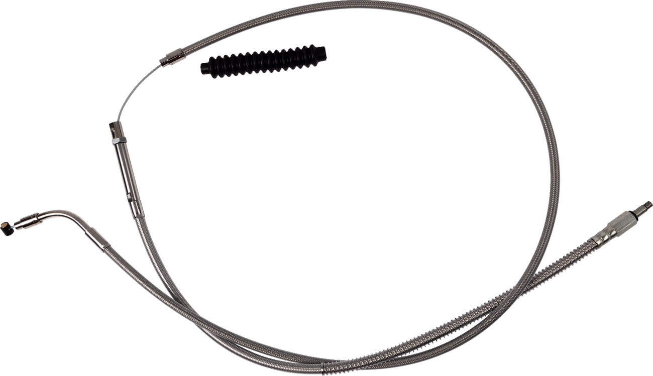 Barnett High-Efficiency Stainless Steel Clutch Cable For Harley-Davidson - +6" - '23-'24 FLHXSE