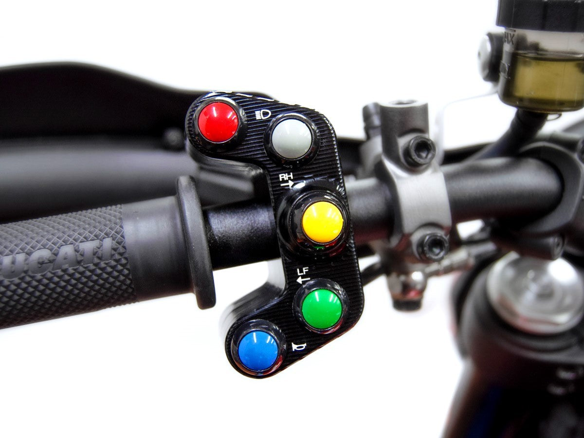 Ducabike DBK CPPI13 - 7 Buttons Handlebar Street Switched