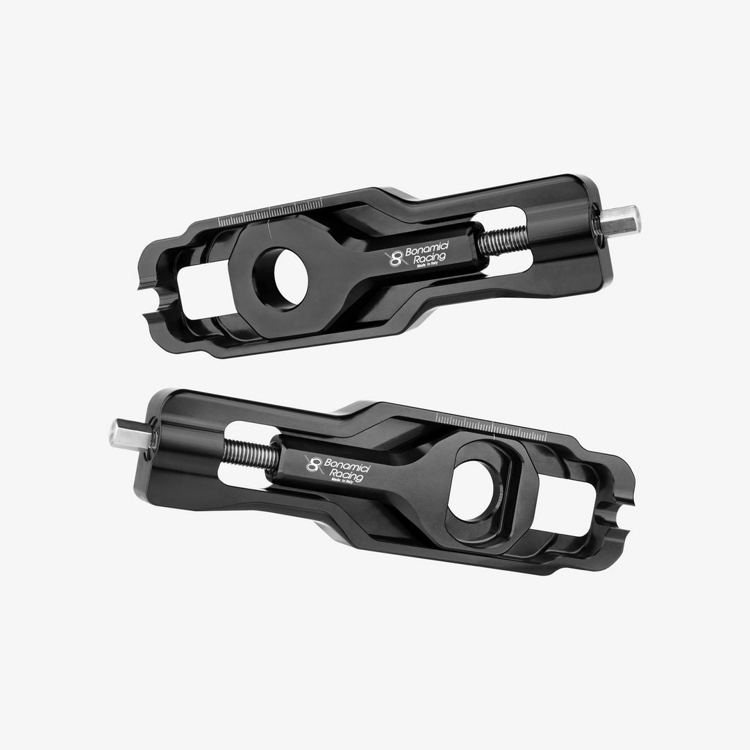 Bonamici Racing Chain Adjuster - Aprilia RS660 - Tuono 660 - BLACK