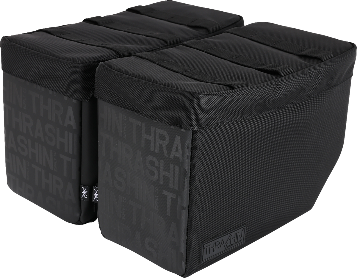 Thrashin Supply CO. Escape Base Saddlebags - 18 Liter