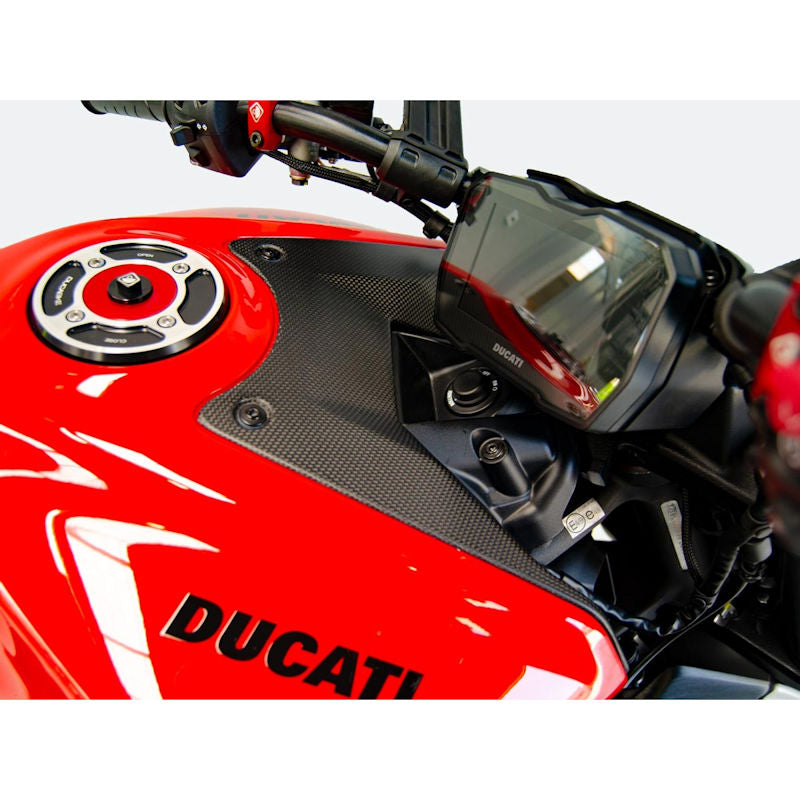 Ducabike DBK Carbon Fiber Tank Cover For Ducati Diavel V4