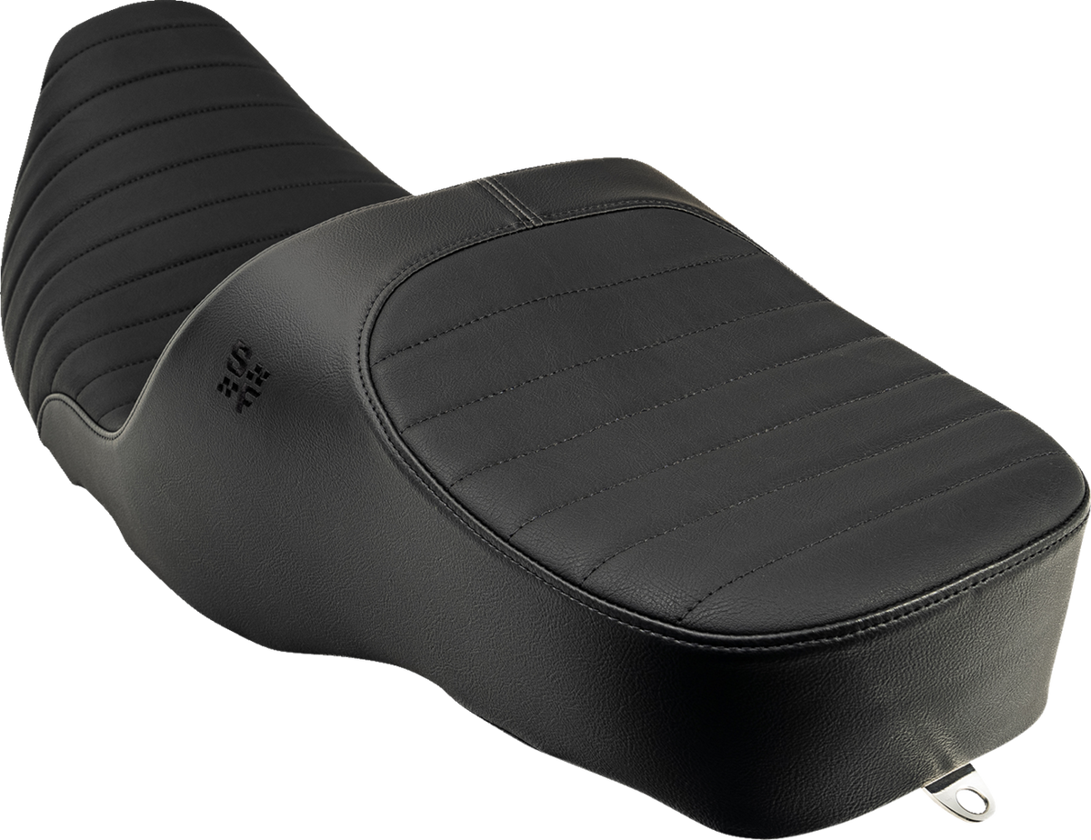 Slyfox Chariot Seat - Black Classic Stitch - FL '97-'07