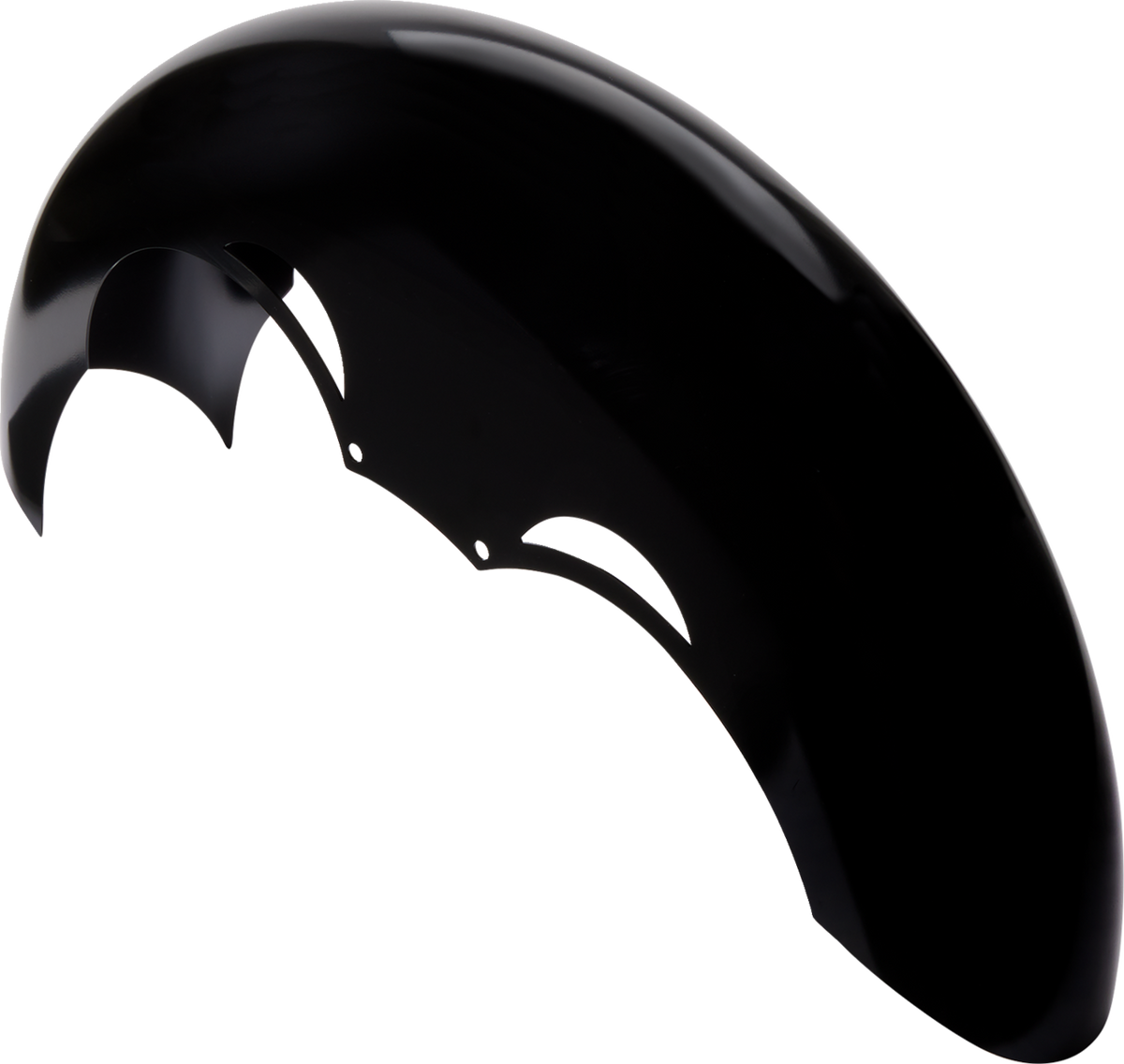 Klock Werks Tude Front Fender - Black - 21" - HD Touring/Trike