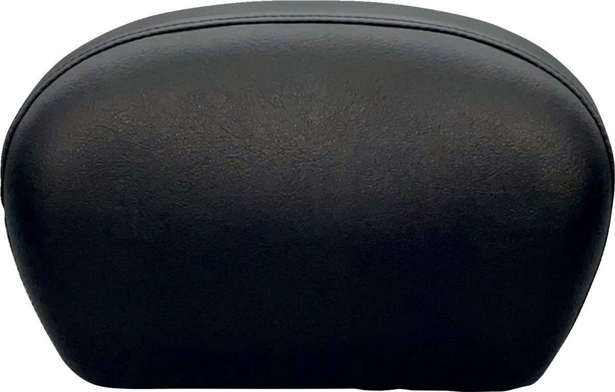 Le Pera Sissy Bar Pad - Large - Smooth - Dull Black