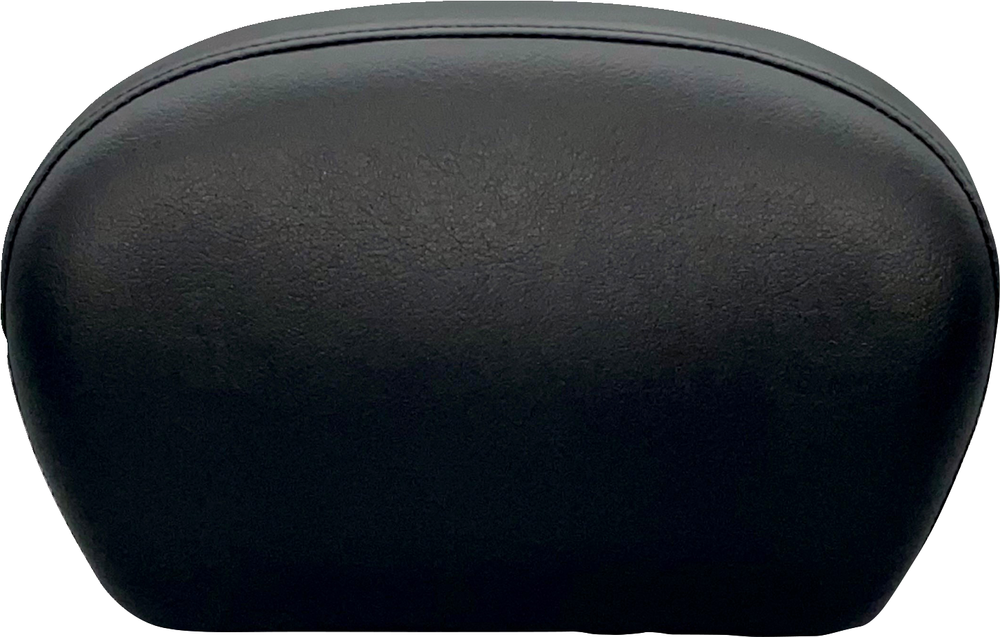 Le Pera Sissy Bar Pad - Large - Smooth - Dull Black