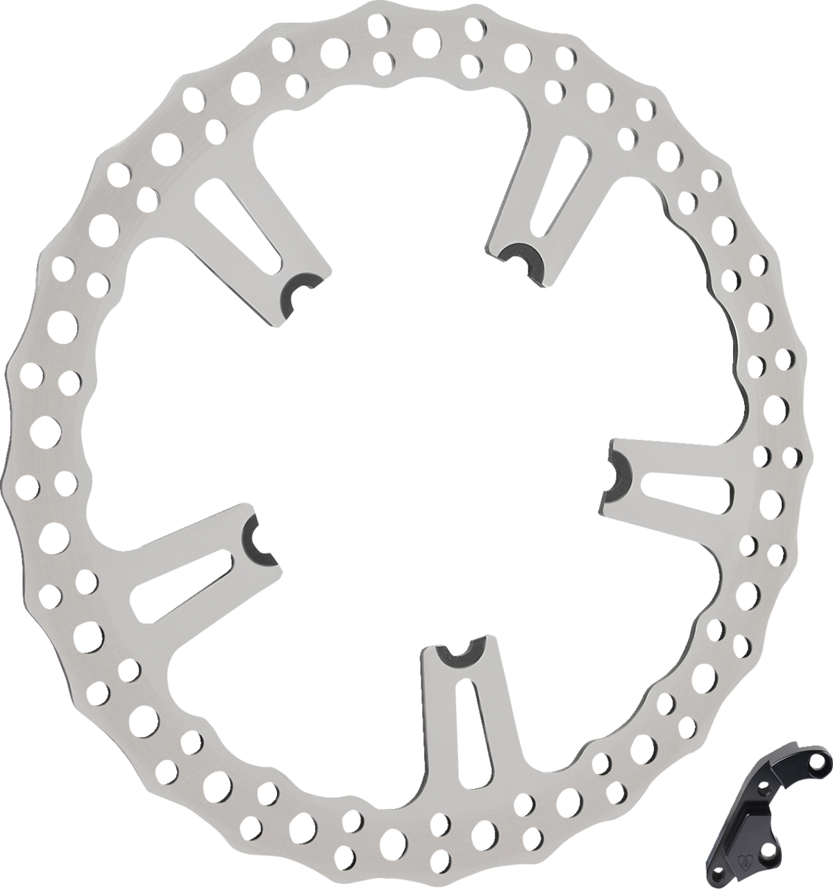 Arlen NESS Jagged Brake Rotor - 15" - Left - Spoke-Mount