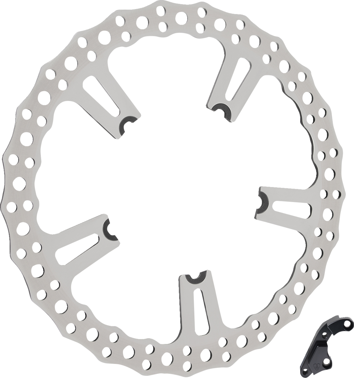 Arlen NESS Jagged Brake Rotor - 15" - Left - Spoke-Mount