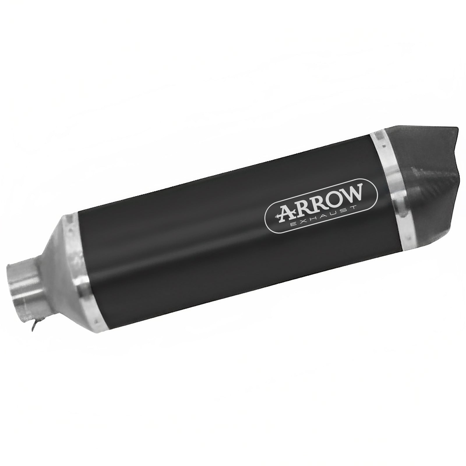 Arrow 71869AKN Race-Tech Aluminium Dark Slip On With Carbon End Cap