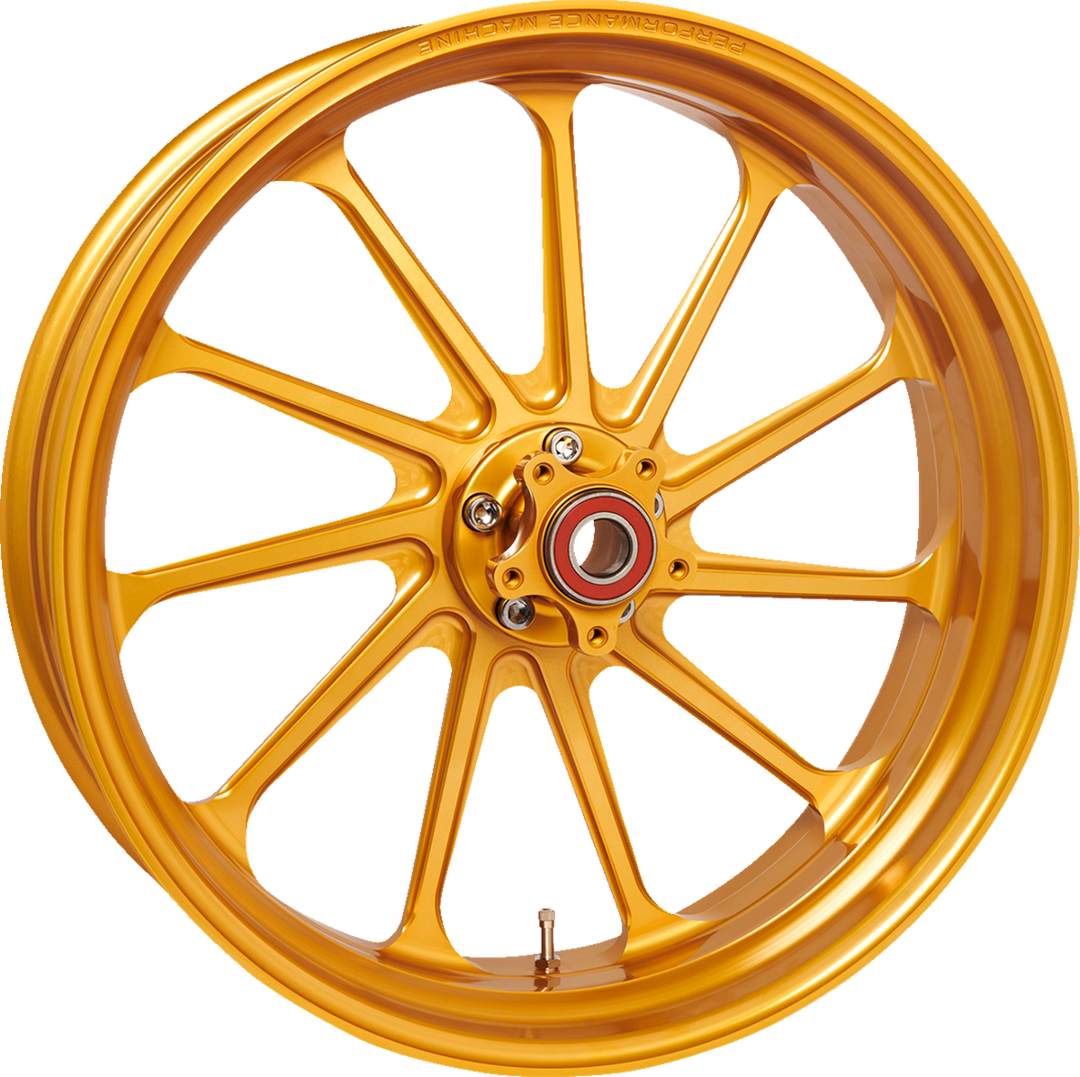 Performance Machine (PM) Wheel - Assault - Front - Dual Disc/With ABS - Gold Ops™ - 18x5.5