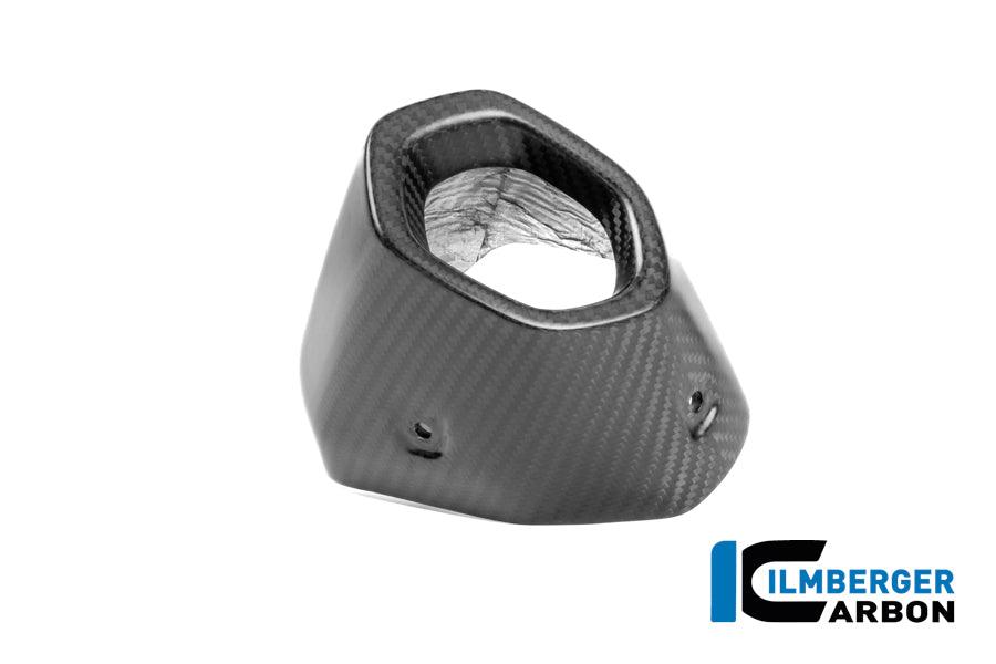 Ilmberger Carbon Exhaust End Cap Protector BMW R 1300 GS - Matte / Twill