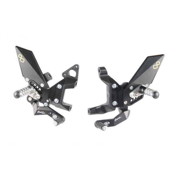 LighTech Track System Adjustable Rear Sets for 899 959 1199 1299