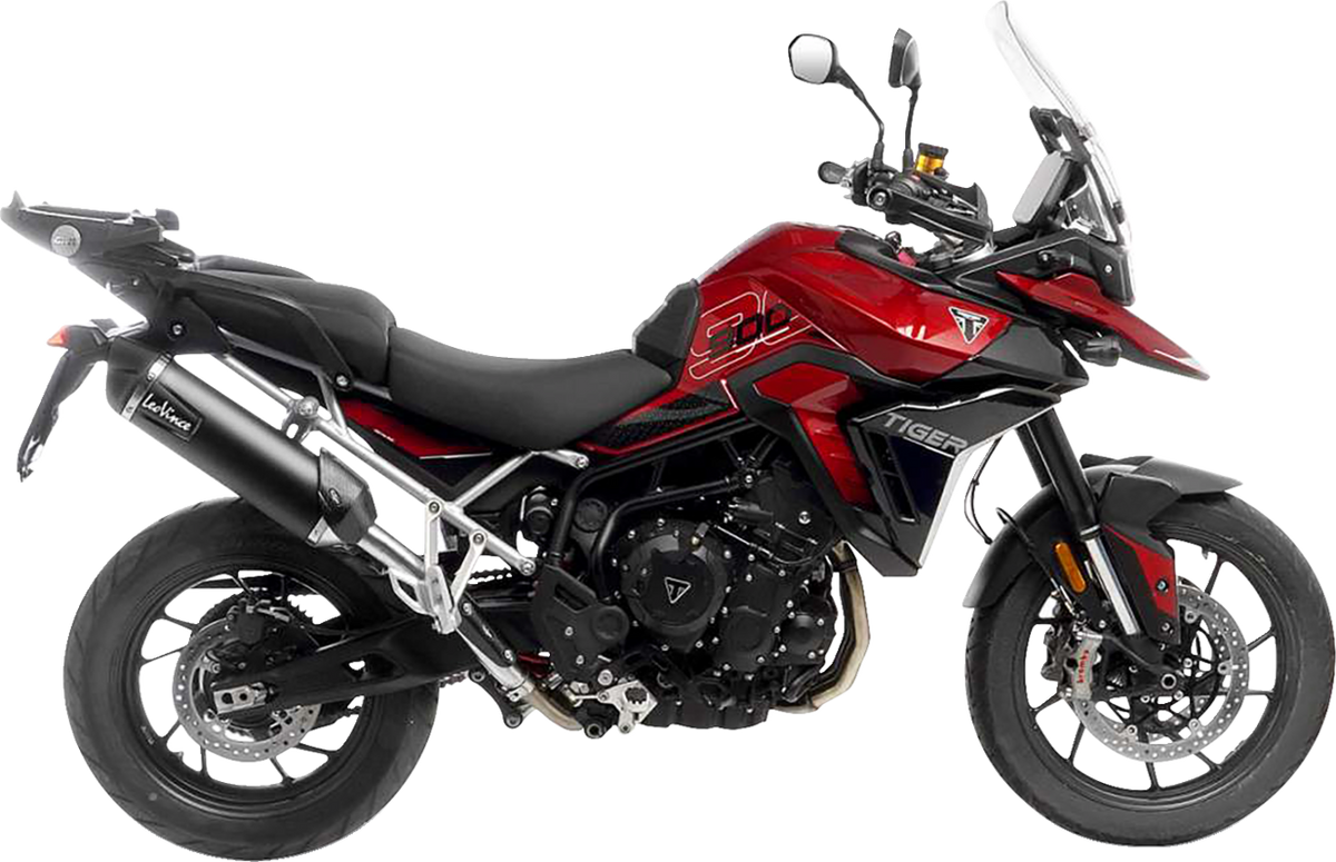 LeoVince LV One EVO Slip-On Muffler - Black Edition - Tiger 900