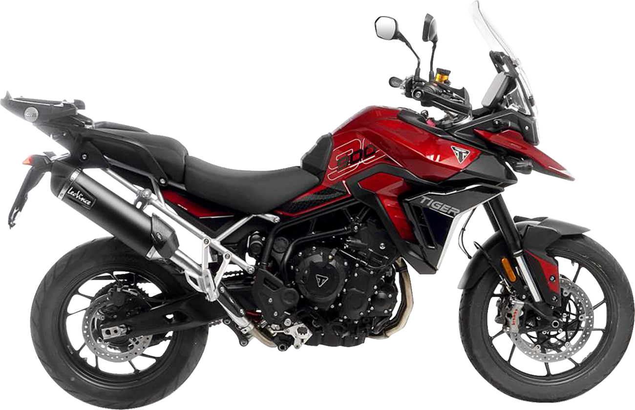 LeoVince LV One EVO Slip-On Muffler - Black Edition - Tiger 900