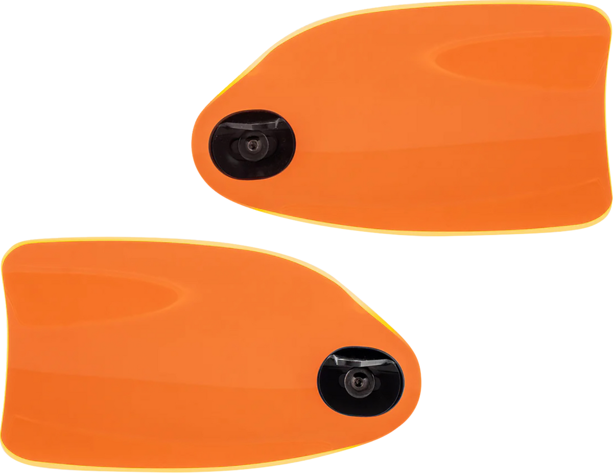 Klock Werks Flare® Handguards - Harley-Davidson Cable Clutch - Orange Ice