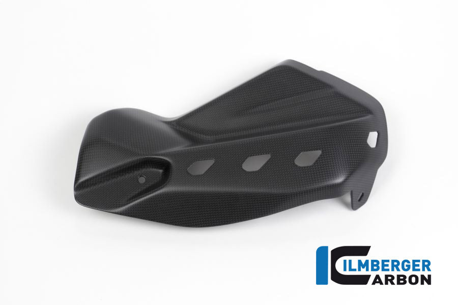 Ilmberger Carbon Exhaust Protector Ducati MTS 1200 2016 Enduro - Matte / Plain