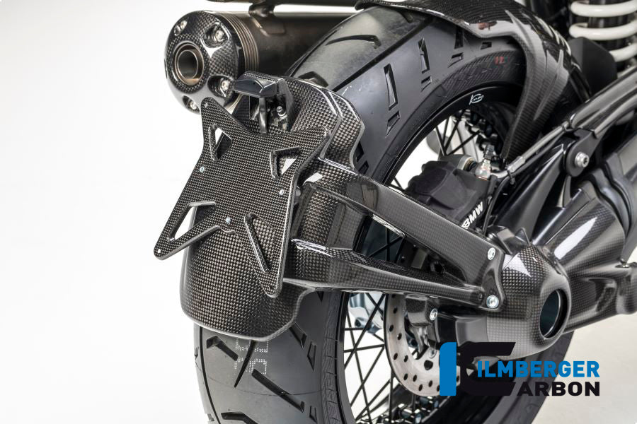 Ilmberger Carbon Rear Splash Guard - BMW R Nine T Racer '17