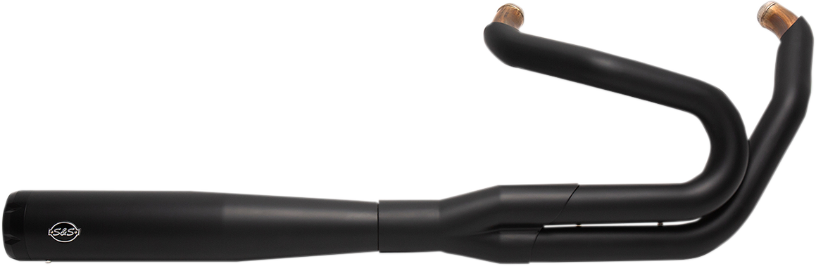 S&S Cycle 2:1 50 State Exhaust For M8 Softail - Black