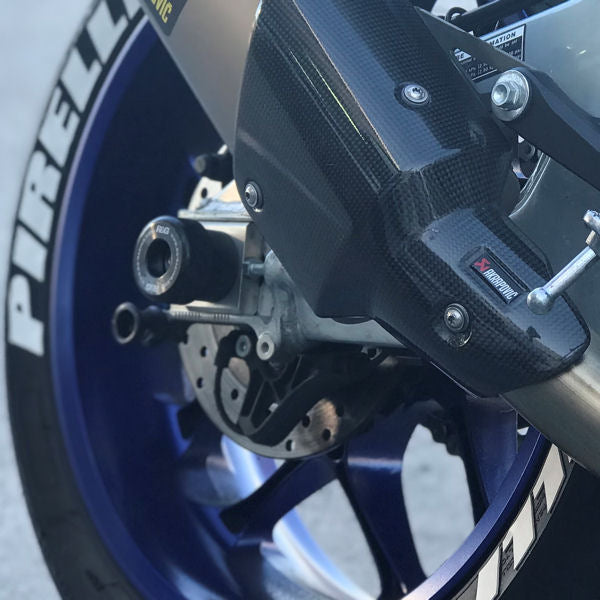 R&G Racing Rear Axle Slider Swingarm Protector For R1 / R1M / R1S