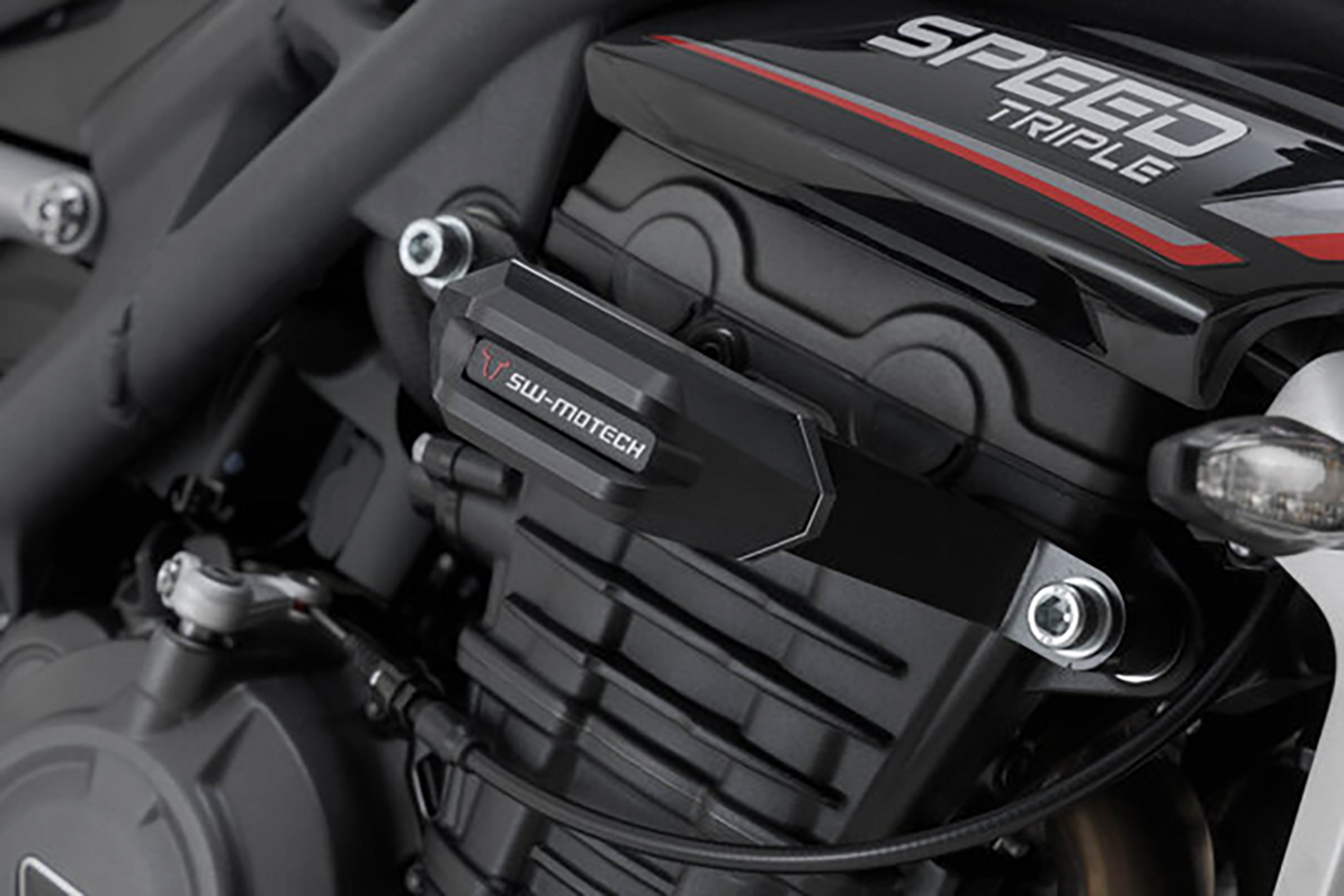SW-Motech Frame Slider Kit - Triumph - Speed Triple 1200 RR/RS
