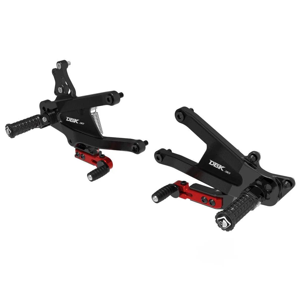 Ducabike DBK Adjustable Rearsets For Ducati Panigale V4 V4S Tricolore
