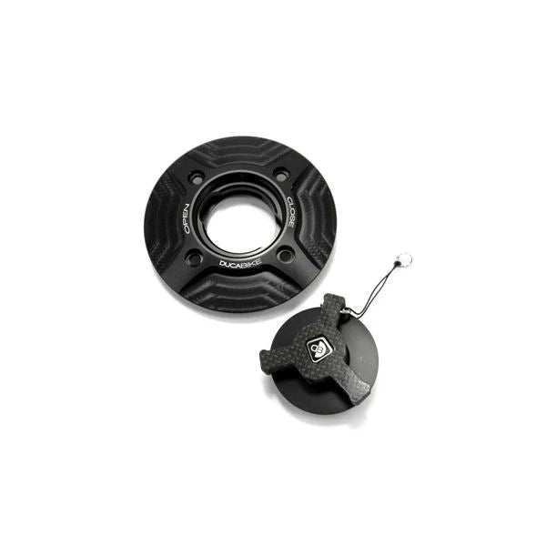 Ducabike DBK TSB04 Gas Fuel Cap With Carbon Fiber Key For Ducati Panigale V4 V4S V4R