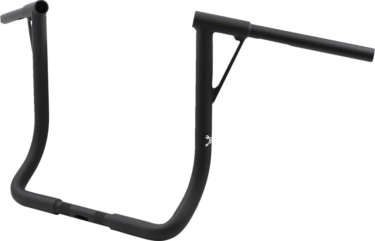 Burly Brand Louie Handlebar - Louie B - 16" - Textured Black