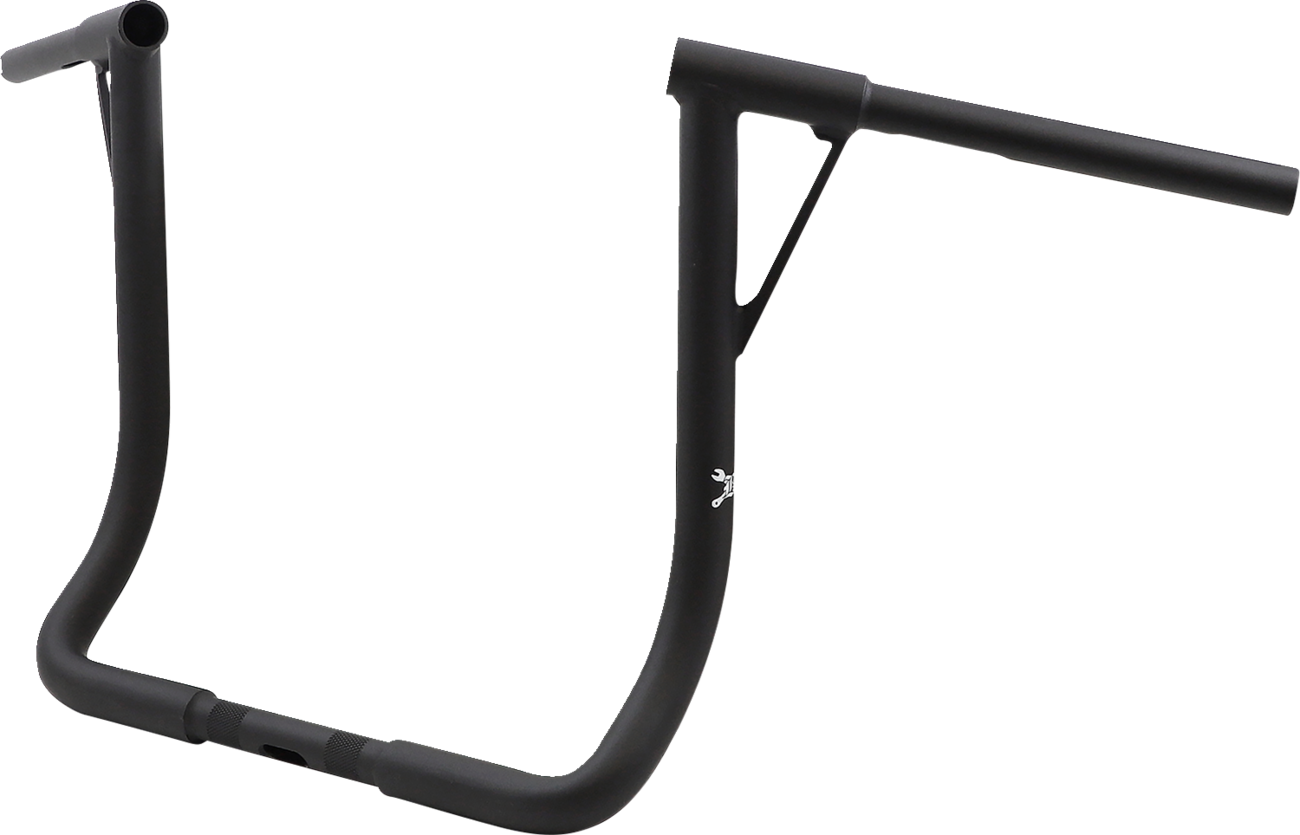 Burly Brand Louie Handlebar - Louie B - 16" - Textured Black