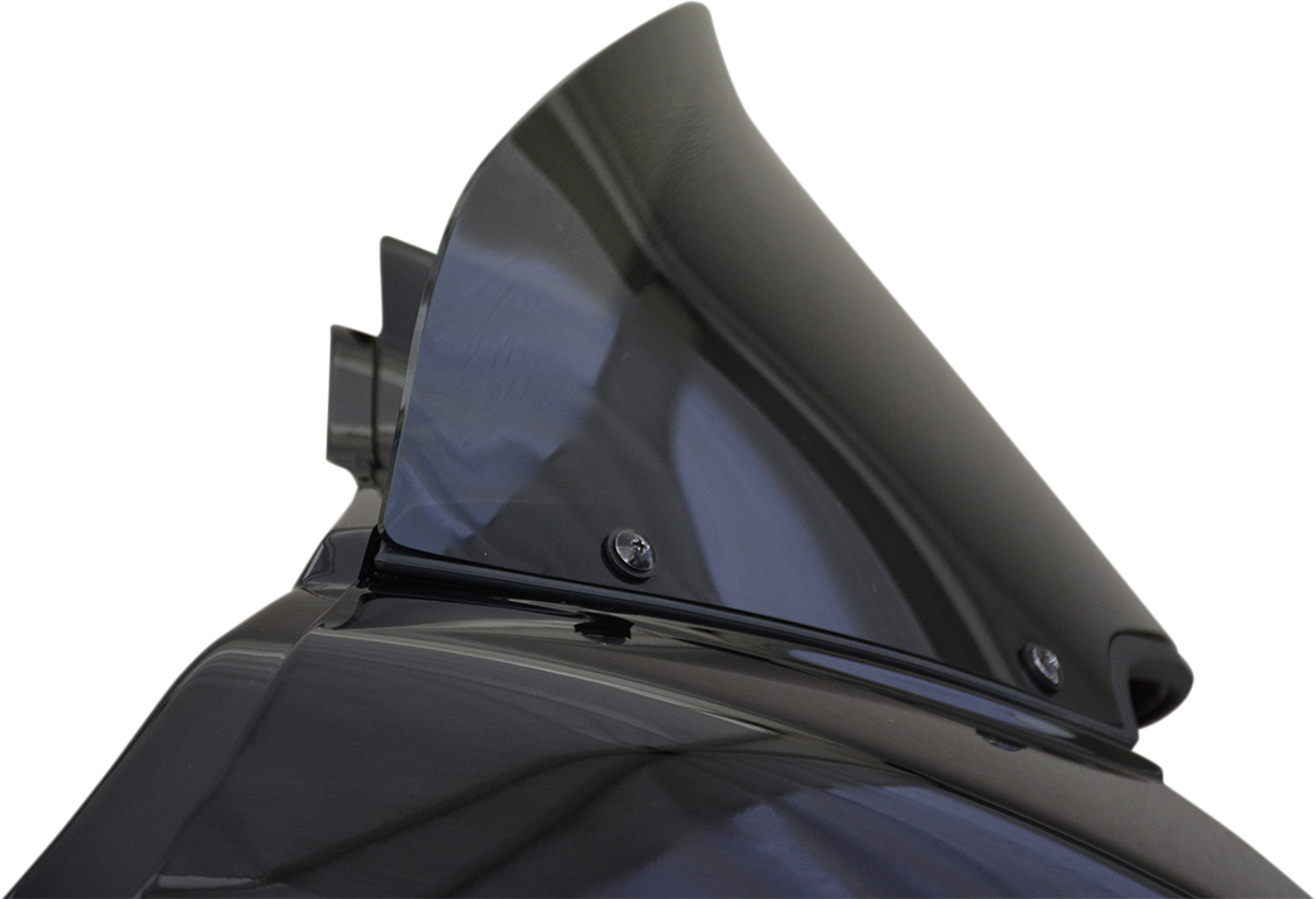 Wind Vest Windshield - 9" - Dark Smoke - FLTR