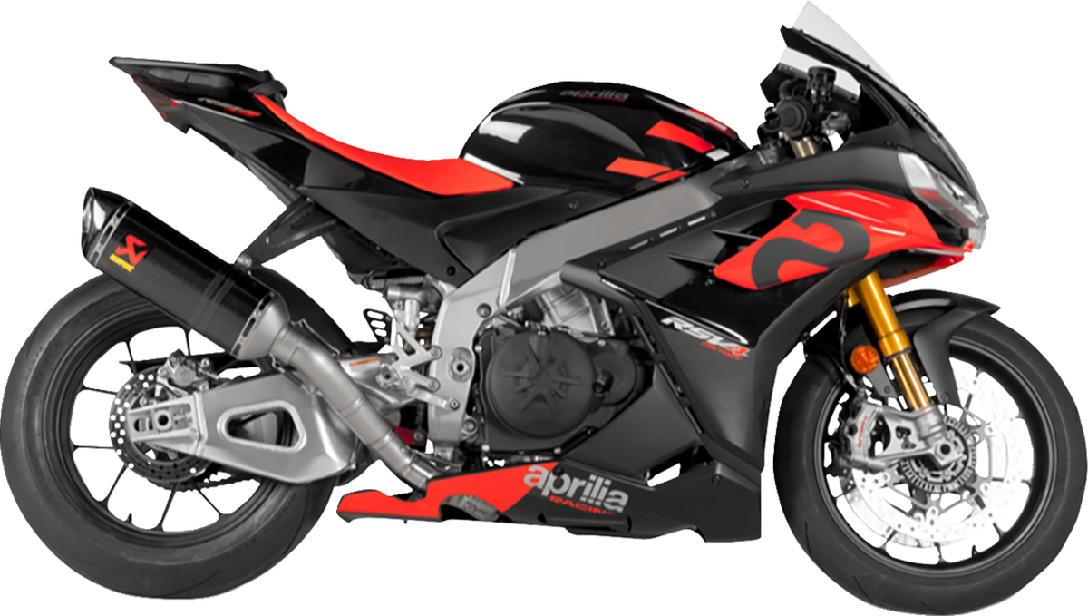 Akrapovic Evolution Line Exhaust System - Titanium/Carbon Fiber - RSV4