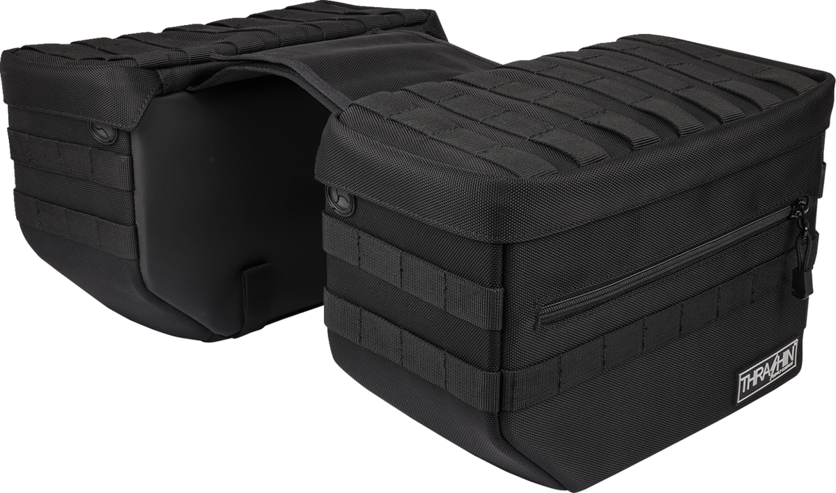 Thrashin Supply CO. Escape Saddlebags - Black