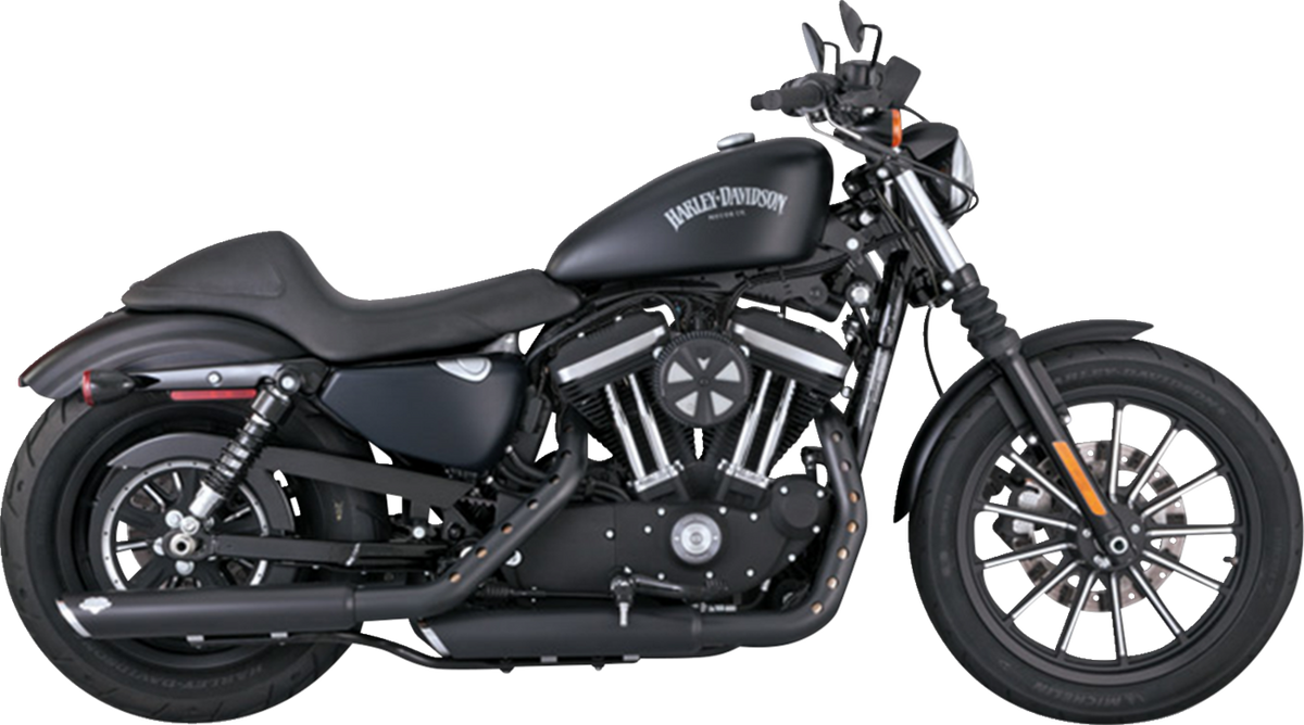 Vance &amp; Hines 3" Twin Slash Slip-On Mufflers - Black
