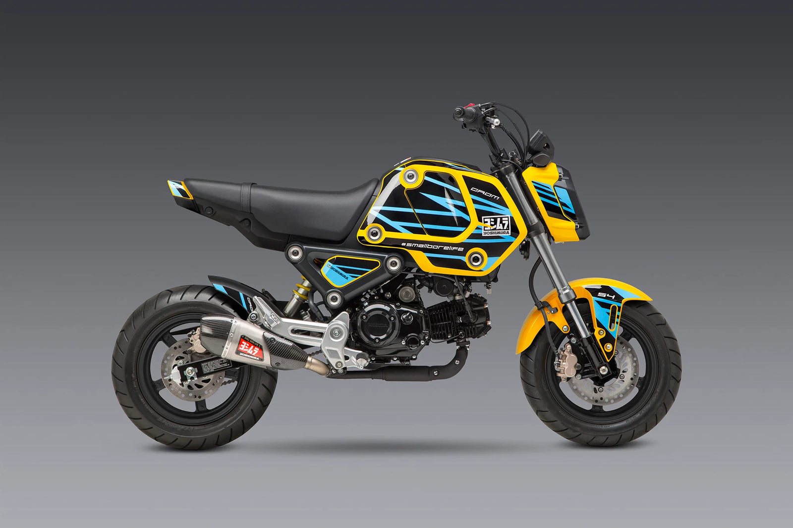 Yoshimura GROM 2022-24 Graphics Kit "EDGE" Blue