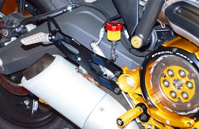 Ducabike DBK Prpscra01 - Passenger Kit Rearset Scrambler