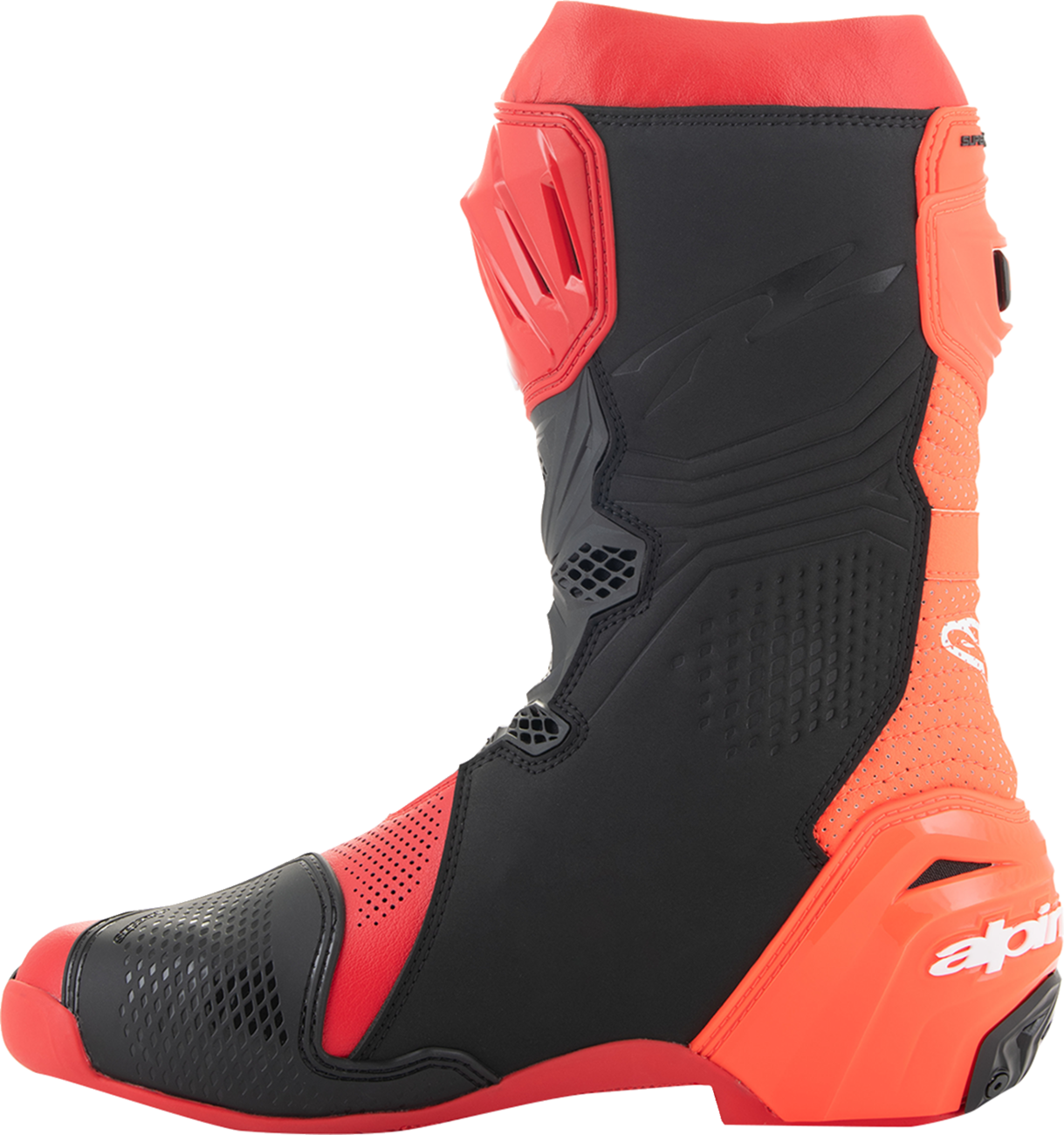 Alpinestars Supertech R Vented Boots - Red - US 11.5 / EU 46