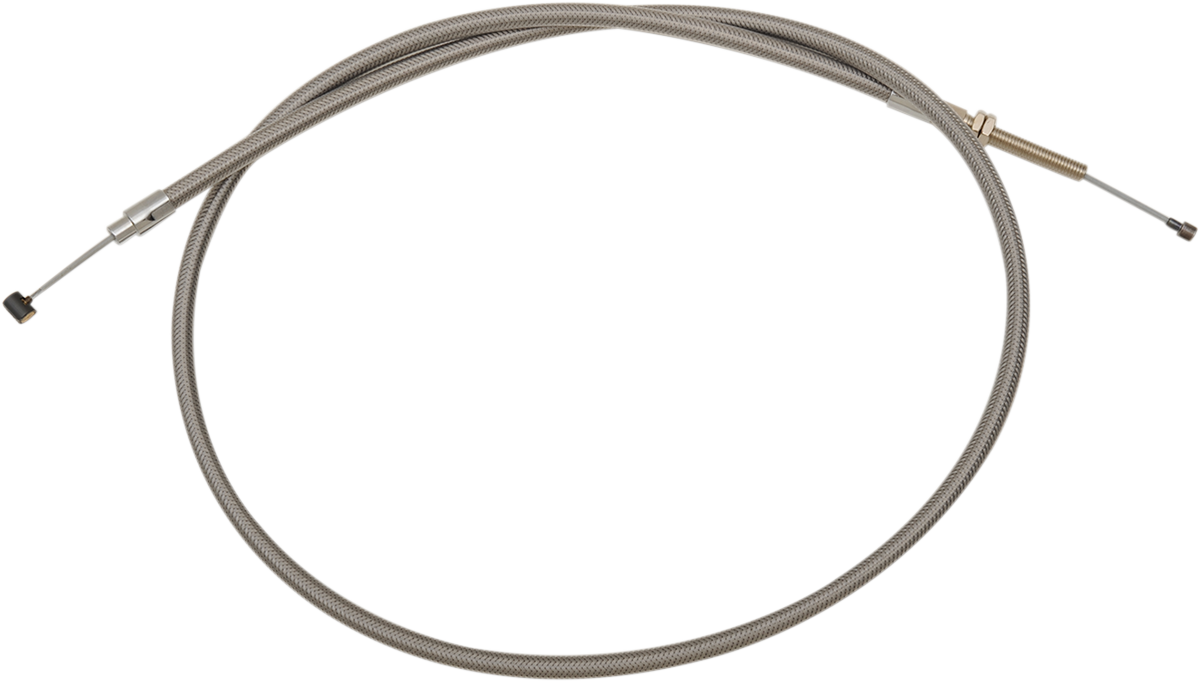 Barnett Stainless Steel Clutch Cable - Honda