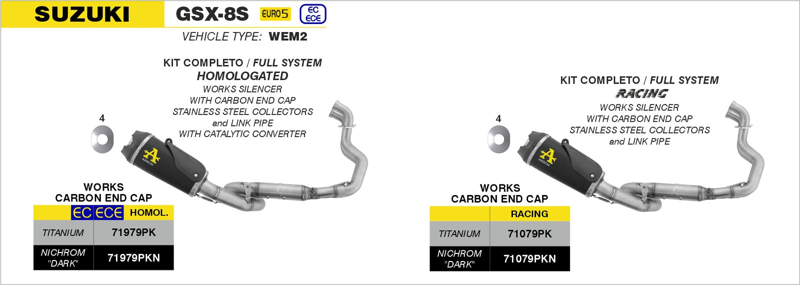 71079CC Racing Headers