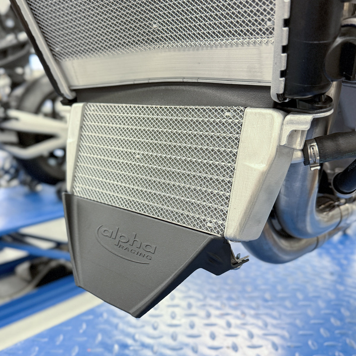 Cover on OEM Radiator