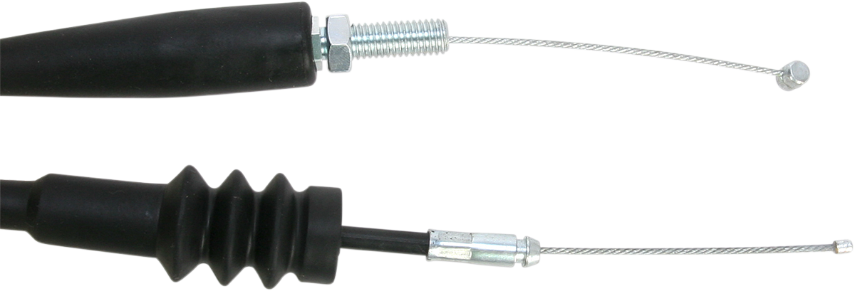 Motion Pro Black Vinyl Throttle Cable - Pull - +4" - '02-'23 DRZ/KLX 110