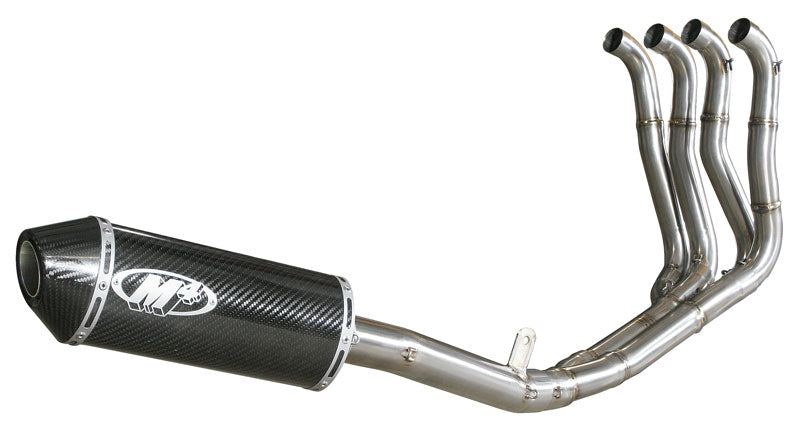 M4 Exhaust 2008 GSXR750 Race Full System - Carbon