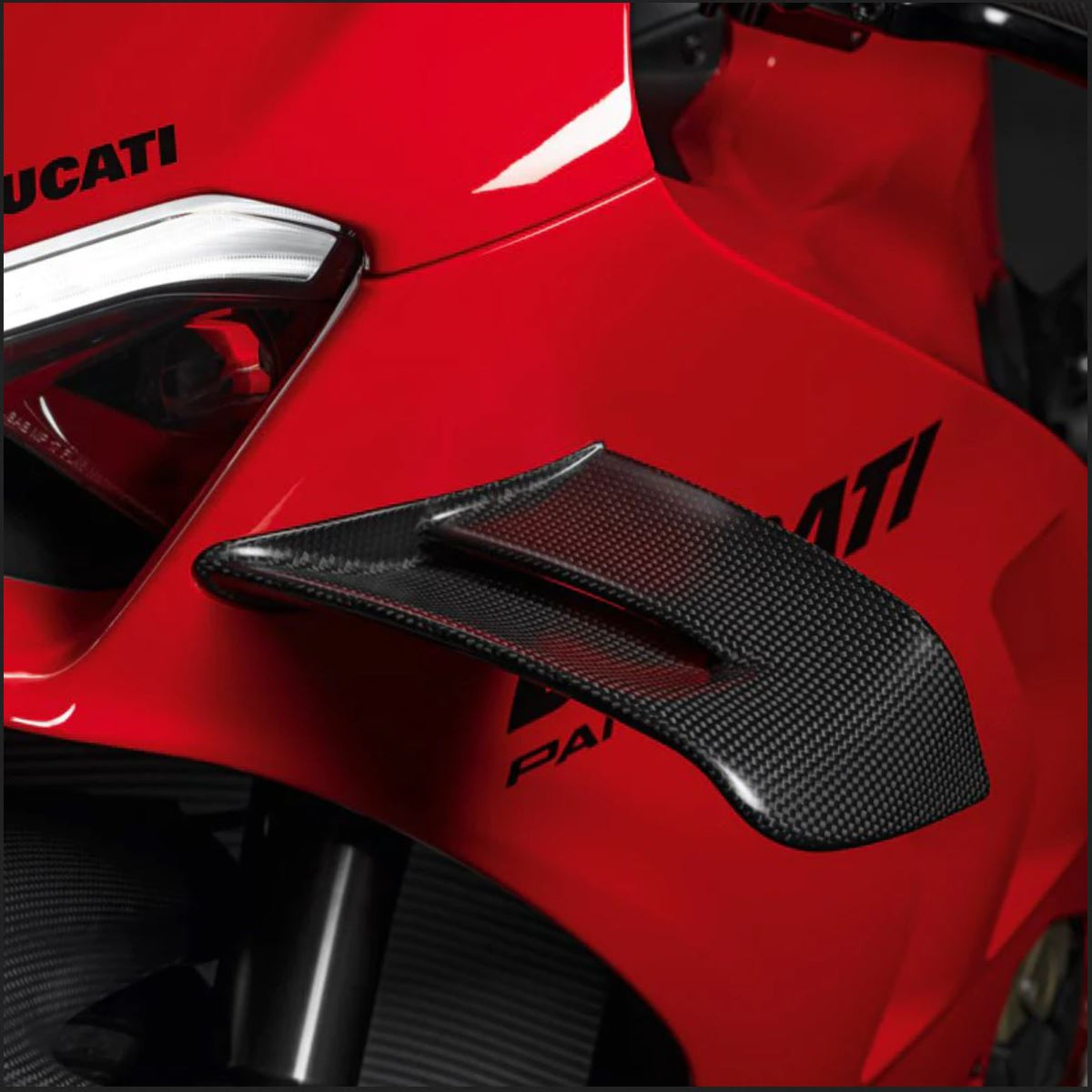 Ducati Performance Carbon Fiber Wing Winglet Set Panigale V4 2022-2024