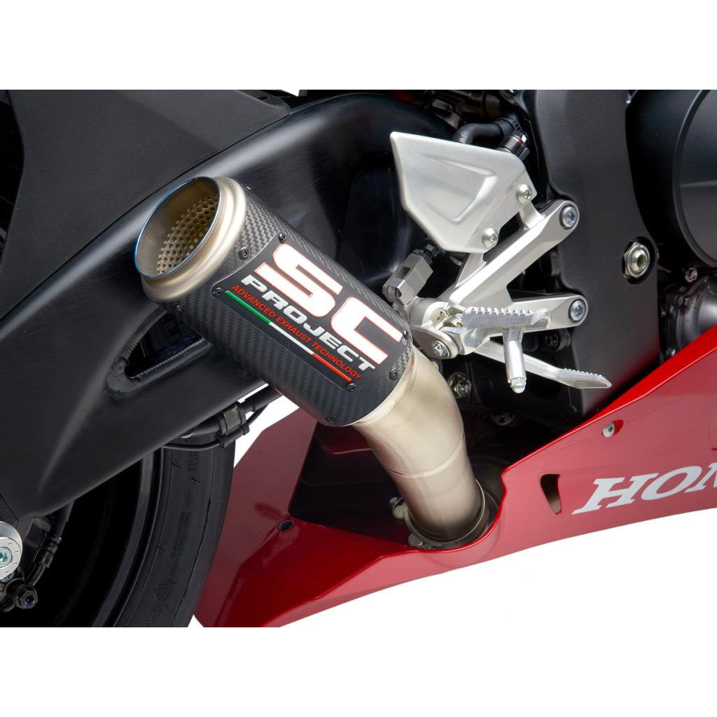 SC Project H35-T36C CR-T Carbon Fiber Slip On for CBR 1000RR-R SP